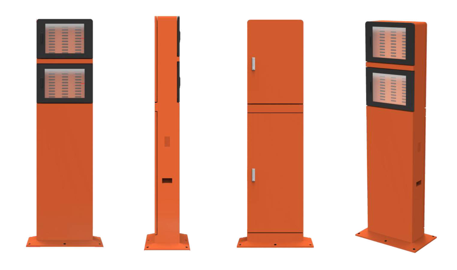 戶外60口智能識別發卡機人員定位識別卡發卡充電設備